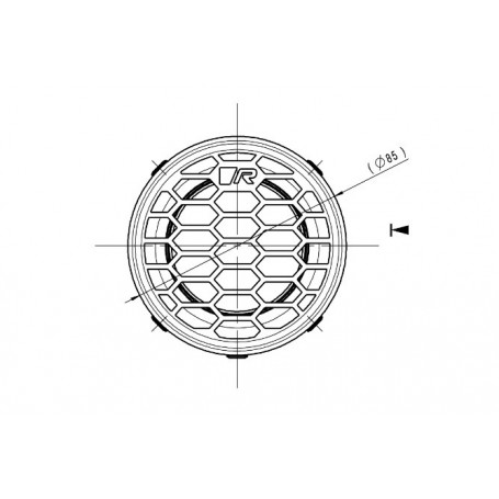 REMUS MESH Matte Double Silencer incl. Connection Pipe