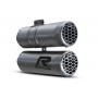 REMUS MESH Matte Double Silencer incl. Connection Pipe
