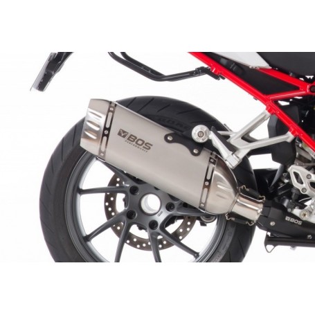 BOS Slip-On Rear Silencer R 1200 R/RS LC "Desert Fox" (EURO 3)