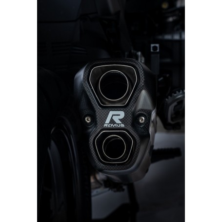 Slip-On Rear Silencer R 1300 GS REMUS 8 2.0