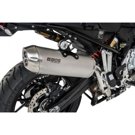 BOS Slip-On Silencer F 750/850 GS + Adv Dune Fox (EURO 4)