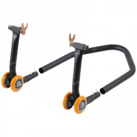 LighTech Modular Iron Rear Stand with Forks and 4 Wheels