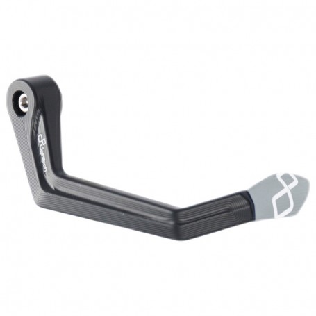LighTech Aluminum Brake Lever Guard - Axle Base 132 mm / Anodized Guard end