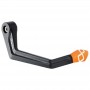LighTech Aluminum Brake Lever Guard - Axle Base 132 mm / Anodized Guard end