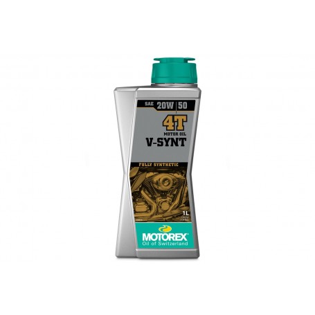 MOTOREX Motor Oil V-SYNT SAE 4T 20W/50