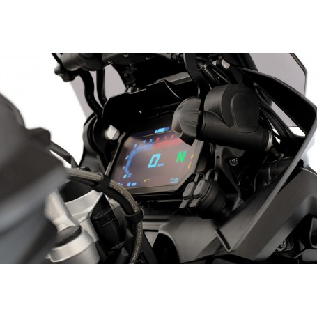 Wunderlich TFT Display Anti-Theft Protection with Integrated Sun Visor