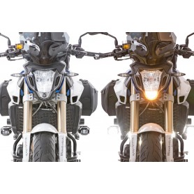 Wunderlich LED Additional Headlight MICROFLOOTER for Vehicle Install