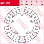 TRW Brake Disc MST392 Standard
