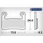 TRW Brake Pads Sinter Street - Front