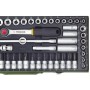 PROXXON Compact Set with 3/8 ’ Ratchet. 65-piece