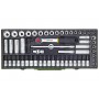 PROXXON Compact Set with 3/8 ’ Ratchet. 65-piece