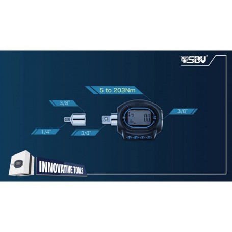 3/8" Drive Digital Torque Adapter