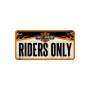 Metal Sign Harley Davidson Riders Only 20 x 10 cm - Nostalgic-Art