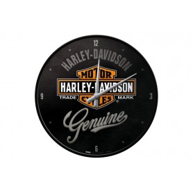 Harley-Davidson Genuine Wall Clock - Nostalgic Art