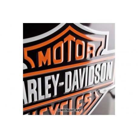 Metal Sign Harley-Davidson Parking Only 30 x 40 cm - Nostalgic-Art