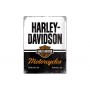 Metal Sign Harley-Davidson Motorcycles 30 x 40 cm - Nostalgic Art