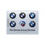 Metal Sign BMW Logo Evolution 40 x 30 cm - Nostalgic Art