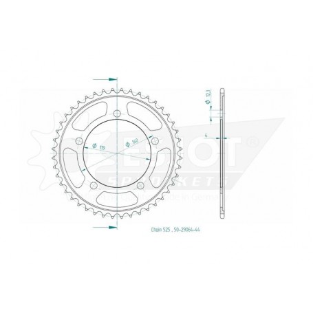 Regina HPE 525 Chain Kit 122 Chain Links F 750 GS / F 800 GS