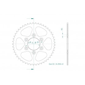 Regina ZRPO 525 Chain Kit with 114 Chain Links DesertX (Discovery)