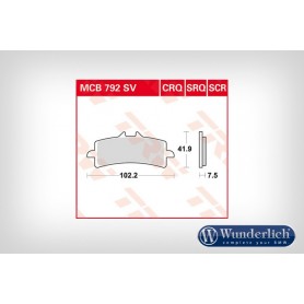 Sintered Metal Brake Pads Front HP4