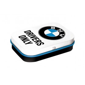 BMW Drivers Only Pillbox from Nostalgic Art