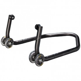 LighTech Modular Iron Rear Stand with Rollers and 4 Wheels