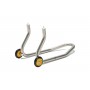 LighTech Height Adjustable Front Stand - Stainless Steel