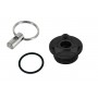 Wunderlich Security Oil Filler Cap - Black