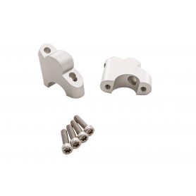 Wunderlich Handlebar Riser ERGO+ - Silver Wunderlich Handlebar Riser ERGO+ - Silver