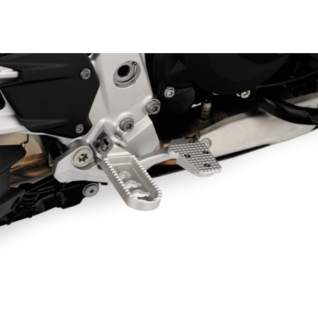 Wunderlich Lower Footrests ERGO-COMFORT - Silver