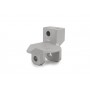 Wunderlich Footrest Lowering Rider - Silver