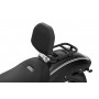 Wunderlich Rider Backrest - Foldable - Chromed