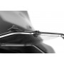 Wunderlich Headlight Protector Foldable CLEAR - without Screen Reinforcement Bracket - Black