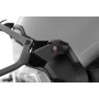 Wunderlich Headlight Protector Foldable CLEAR - without Screen Reinforcement Bracket - Black