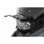Wunderlich Headlight Protector Foldable CLEAR - without Screen Reinforcement Bracket - Black