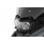 Wunderlich Headlight Protector Foldable CLEAR - without Screen Reinforcement Bracket - Black