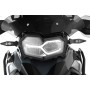 Wunderlich Headlight Protector Foldable CLEAR - without Screen Reinforcement Bracket - Black