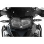 Wunderlich Headlight Protector Foldable CLEAR - without Screen Reinforcement Bracket - Black