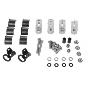 Mounting Kit orig. Additional Lamps for Wunderlich Tank Protection Bar - Silver Mounting Kit orig. Additional Lamps for Wunderlich Tank Protection Bar - Silver