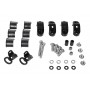 Mounting Kit orig. Additional Lamps for Wunderlich Tank Protection Bar - Black