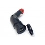 Baas USB Angle Plug Adapter USB10 - Black