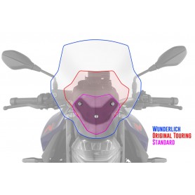 Wunderlich MARATHON Windshield - Clear