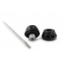 Wunderlich Protection Pads DOUBLESHOCK - Rear - Black