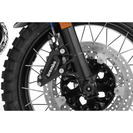 Wunderlich Protection Pads DOUBLESHOCK - Front - Black