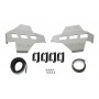 Wunderlich Cylinder Head Protection for original Engine Protection Bar - Silver