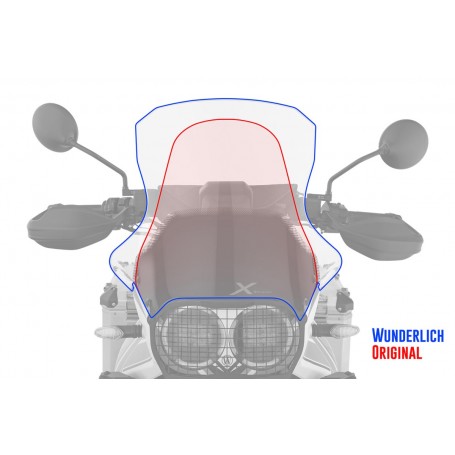 Wunderlich Windshield MARATHON - Clear