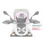 Wunderlich MARATHON Windshield - Clear - for Models without ACC