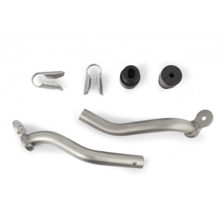 Wunderlich Reinforcement Bar for the original Engine Protection Bar - Stainless Steel - Set