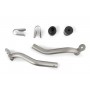 Wunderlich Reinforcement Bar for the original Engine Protection Bar - Stainless Steel - Set