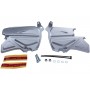 Dirt Trap Pillion Seat Mount - Silver